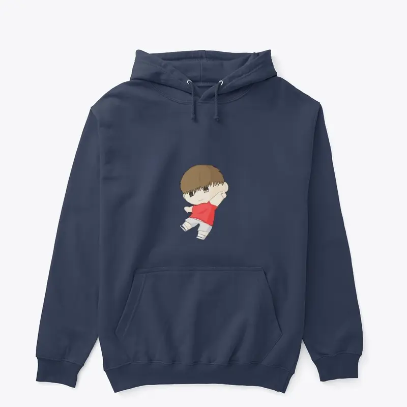 New cute boy character t-shirt's design